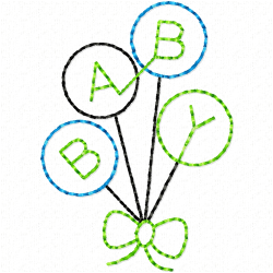 Kids And Toys Embroidery Design 7